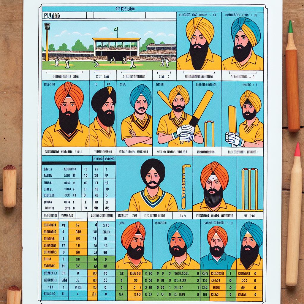 punjab previous match scorecard