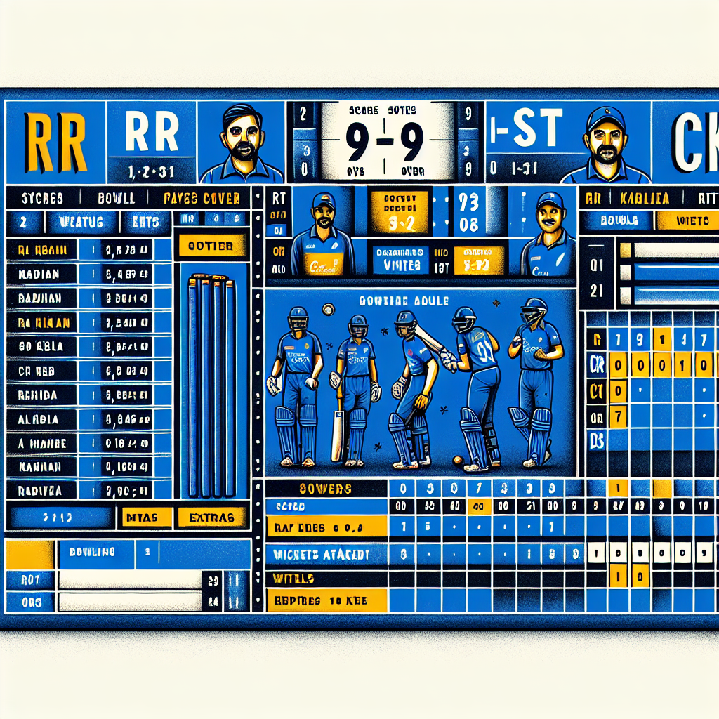 rr vs csk last match scorecard